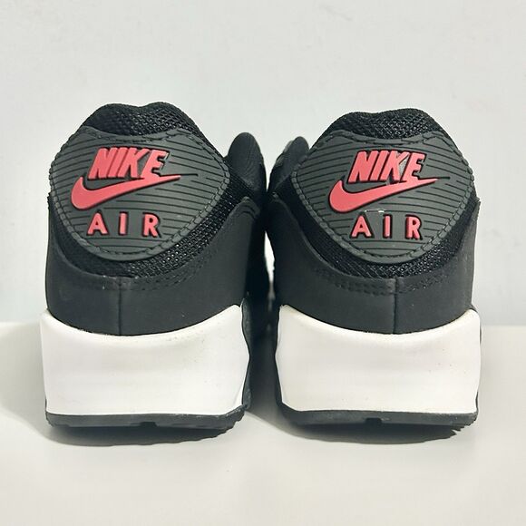 Nike Air Max 90 “Bred” Men’s Size 11.5 Black Red Cushioned Lifestyle Sneakers main image 5